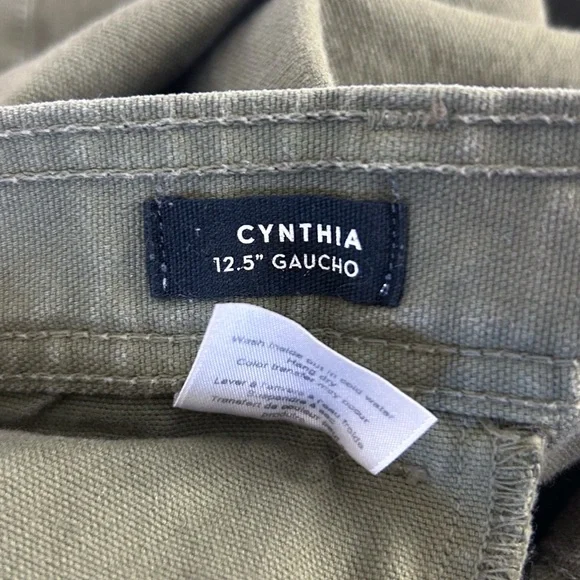 Veronica Beard Olive Flare Jeans